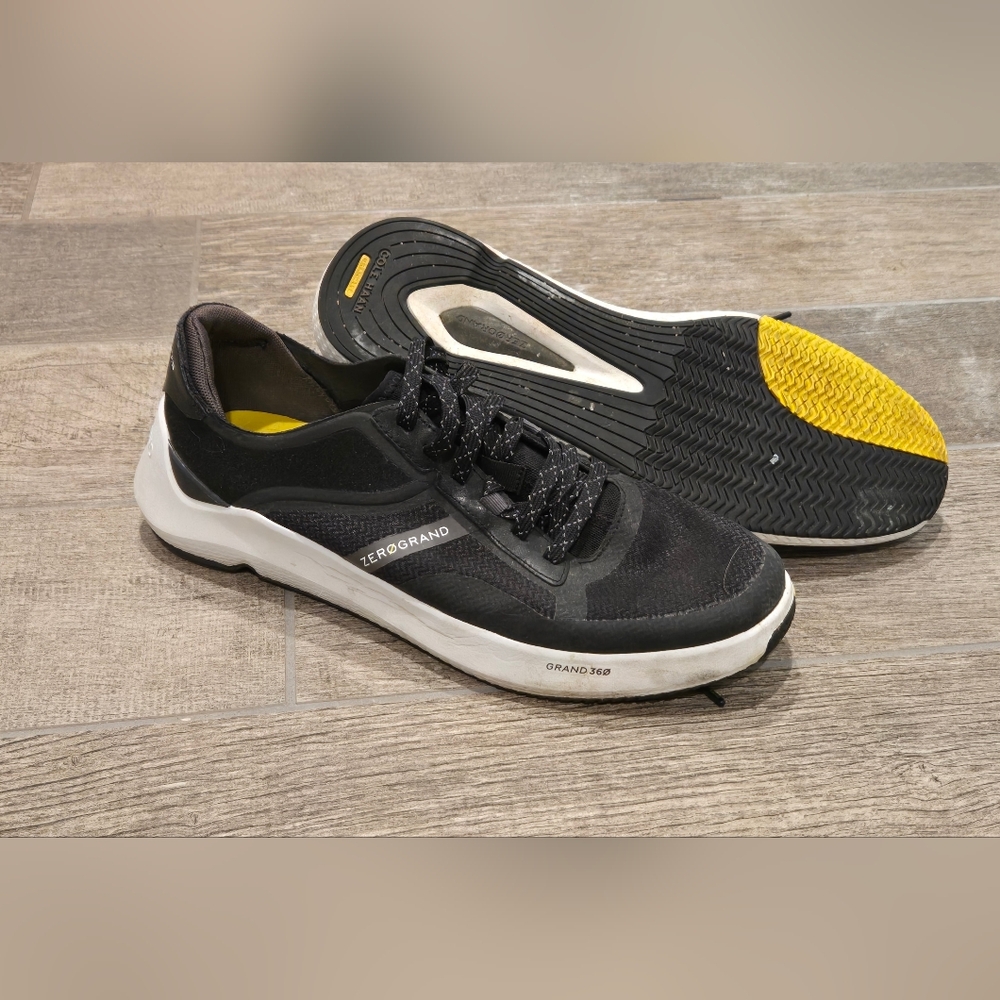 Cole Haan Black Zerogrand GRANDE360 Winner Sneakers Shoes 11 Mens